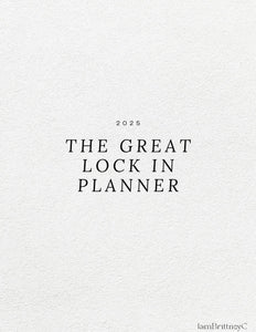 The Great Lock In Planner (Digital)