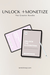 Unlock +Monetize: The Creator Bundle