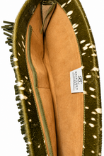 Load image into Gallery viewer, THE WILD SPOT CLUTCH (Green Bambi)
